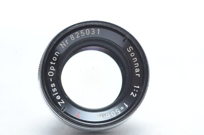 Zeiss Sonnar 50mm F/2 Contax rangefinder for Olympus Nikon Z Sony