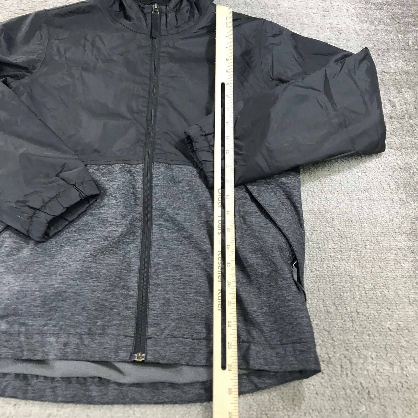 north-face full zip fleece casual jacket