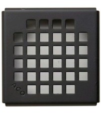 ACO ShowerDrain - 143127 - 4x4 Point Drain In Matte Black 