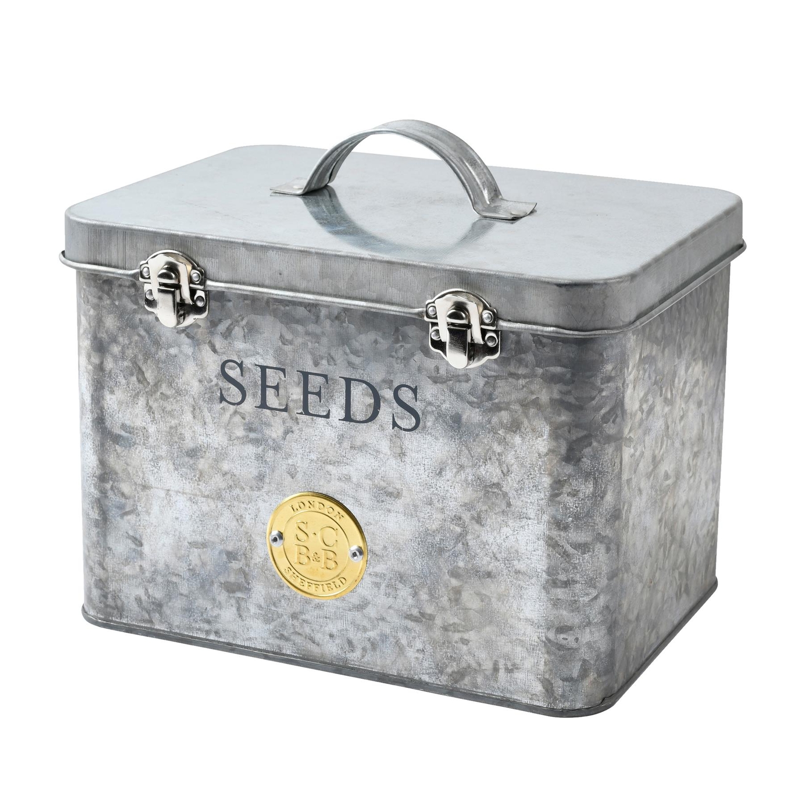 Burgon & Ball Sophie Conran Galvanised Steel Seed Organiser