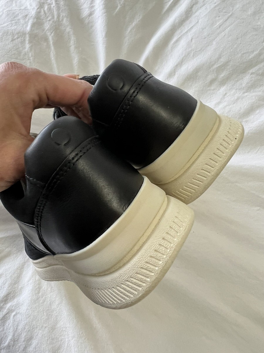O BY EVERLANE THE TRAINER | Unisex Sneakers Black Leather SZ  display picture 1