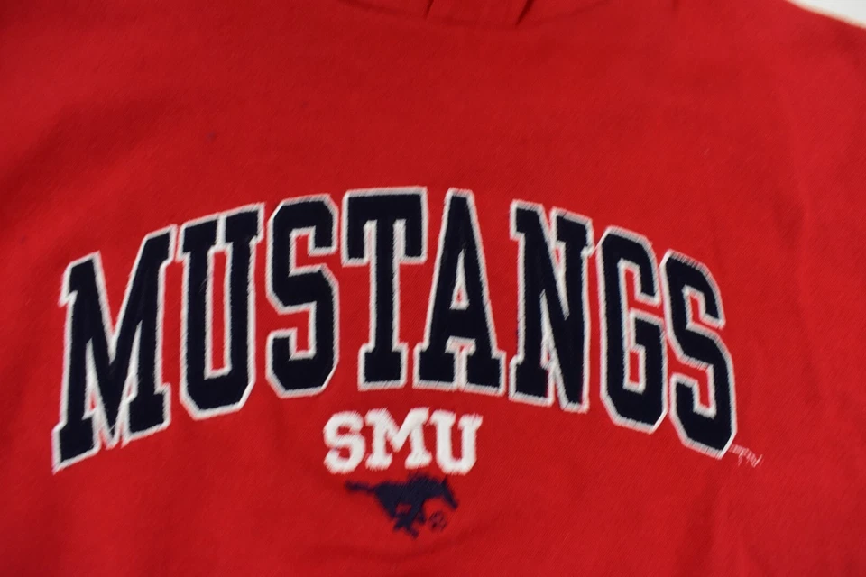 Old Varsity Brand Youth Boys SMU Southern Methodist Mustangs Hoodie NWT S-XL - Image 2 of 4