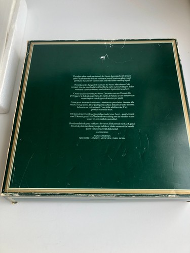 Vintage Retro Avon Sammelteller Platte Weihnachten 1982 Wandteller 23 mm OVP - Bild 8 von 8