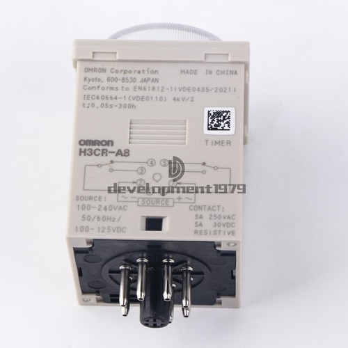 1PC NEW OMRON H3CR-A8 TIMER,8 PIN,100-240VAC,100-125VDC - Picture 18 of 18