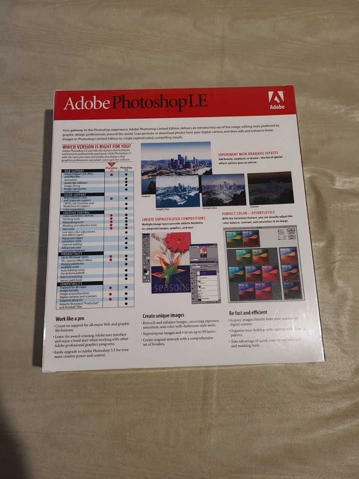 Adobe Photoshop LE Limited Edition New - Image 4 of 4