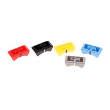 10PCS Fader Knob Cap Touch Sensitive Slider Ribbed Mixer Desk Switch Knob Cap