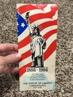 NEW VINTAGE STATUE OF LIBERTY 100TH YEAR, 1886-1986 KEY CHAIN New York City — photo 1
