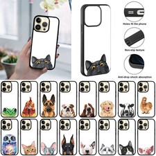 For Apple iPhone 14 Pro 6.1" 2022 Animal Hard Back Case Cover