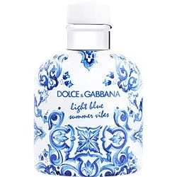 Dolce & Gabbana Light Blue Summer Vibes Pour Homme Eau De Toilette Spray 125ml i - Imagem 2 de 2
