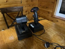 Suncom SFS Flight Controller Grip Assembly  And Stick Set Untested