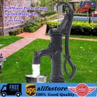 Hand Pump Cast Iron well water Pitcher Press Suction Yard Ponds Garden Kit Home