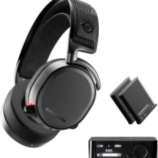 SteelSeries Arctis Pro Wireless Gaming Headset Surround Sound Black 61473