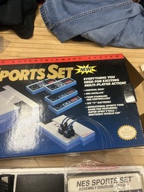 Nintendo Entertainment System NES Sports Set CIB Console Complete Box Tested