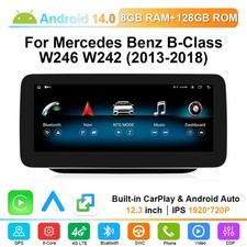 12.3" Android 14 Autoradio Für Benz B-Klasse W246/W242 NTG5.0 CarPlay 128GB WiFi 12.3" Android 14 Autoradio Für Benz B-Klasse W246/W242 NTG5.0 CarPlay 128GB WiFi