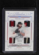 2022 Panini Flawless Showcase 3/25 Zac Gallen #SH-ZG i5f