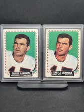 (2) 1964 Topps Daryle Lamonica RC #31 EX Buffalo Bills Rookie Card HOF QB. rookie card picture