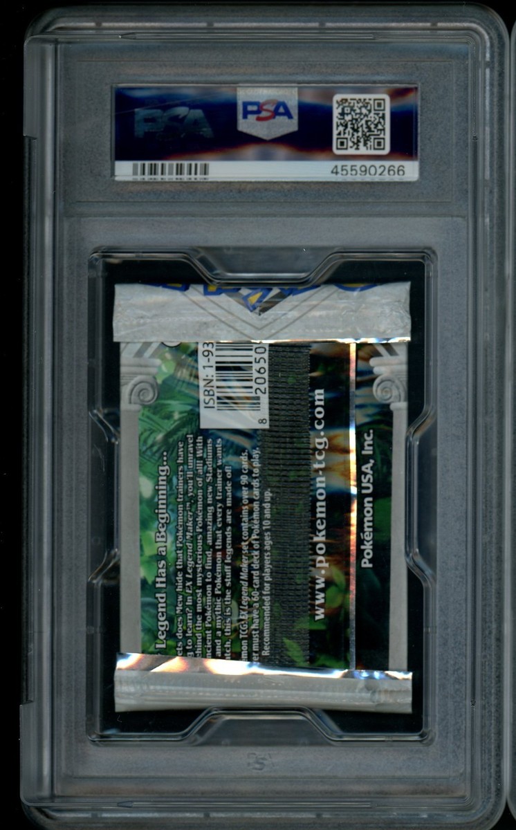 2006 Pokemon EX Legend Maker Foil Booster Mew Art PSA 10 GEM MINT