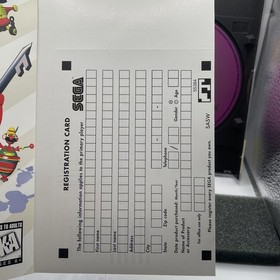 Clockwork Knight (Sega Saturn, 1995) CIB W/ Reg. Card TESTED / Broken Case