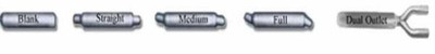 Jones Exhaust ATT15M-3 Turbo Tube Muffler Medium Offset 2 Inlet & Outlet