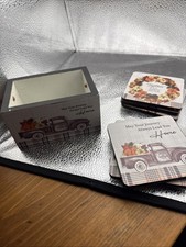 6 Coasters In A Wooden Box