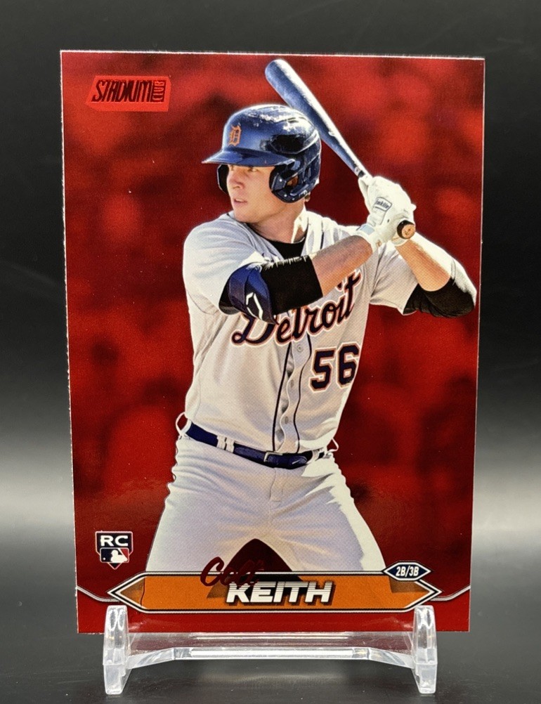 Red Foil 2024 Topps Stadium Club - #36 Colt Keith (RC)