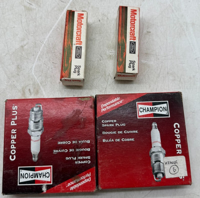 Champion 302 N11YC Copper Spark Plugs & Motorcraft AGR90lT 273T