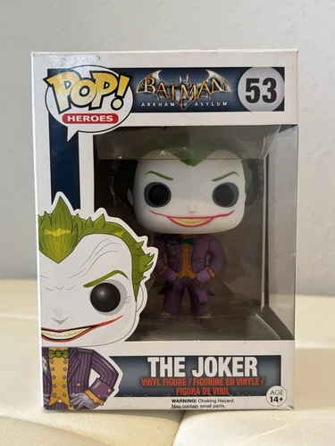 Funko Pop! DC Heroes: Batman Arkham Asylum the Joker #53 Vinyl Figure