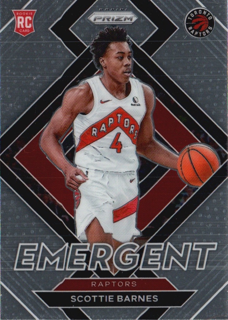 2021-22 Panini Prizm #13 Scottie Barnes Emergent