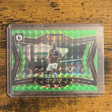 Panini Select Prizm Premier League Jhon Duran Aston Villa #207 Green Parallel