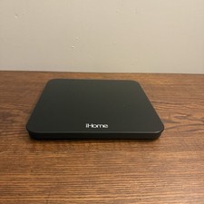 iHome Digital Battery Powered Bathroom Scale 397 lbs, Black, Slightly Used.