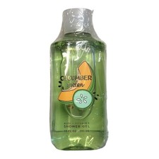 Bath and Body Works Cucumber Melon Aloe  Vitamin E Shower Gel 10 FL OZ 