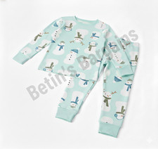 Carter's Baby Toddler Holiday 2-Piece Pajama Set - Snowman Velboa