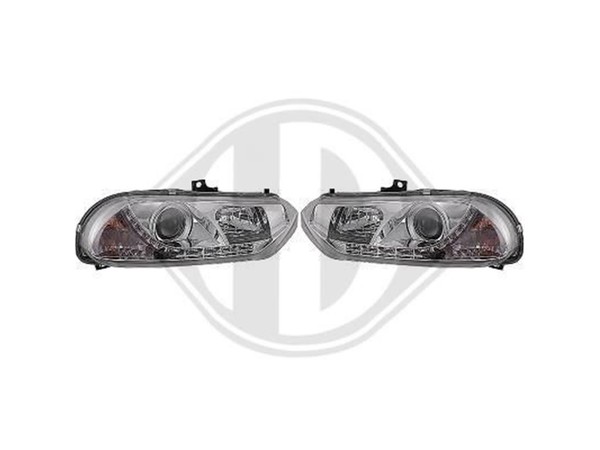 Designsatz Scheinwerfer Klarglas/Chrom FüR Alfa 156 1997-2003-image