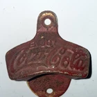 Vintage Cast Coca Cola Store Wall Mount Bottle Opener