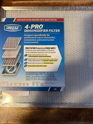 Drieaz 4 Pro Filter 1200/lgr 7000 Xli. 3 Filter Pack!!!