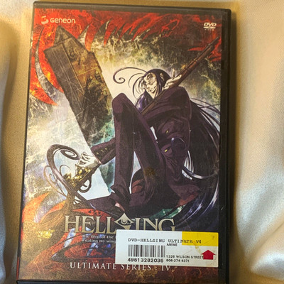Geneon Hellsing Ultimate Season IV DVD Anime Widescreen Subtitles Dubbed 16:9
