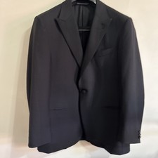 Canali Italy Black tuxedo 54R 44x32, Pants 36x29 Z8/10