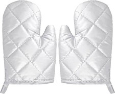 Oven Mitts Kids Small Size Cotton Kitchen Mittens Children Microwave Mitts
