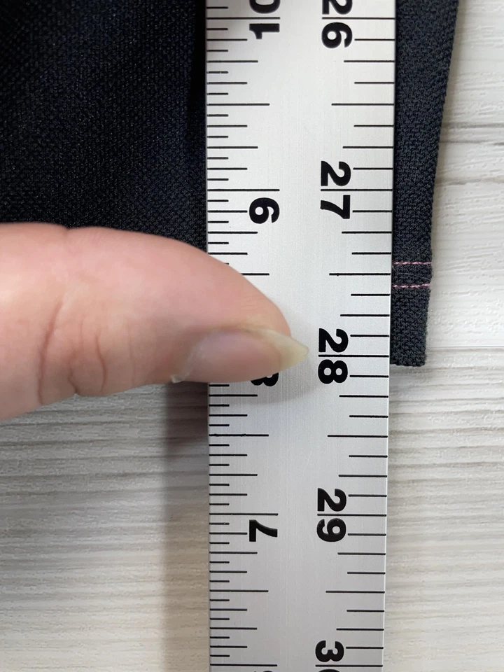 L.L.Bean Pants Womens Medium Black Lightweight Base Layer Thermal Leggings Soft - Image 4 of 4