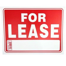 9"X12" "FOR SALE" Plastic Signage Sign-1 Pack