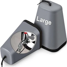 4PCS Extra Large 6.1 x 7.5 x 9.8 Plastic Outdoor Faucet Cover with Foam Winter