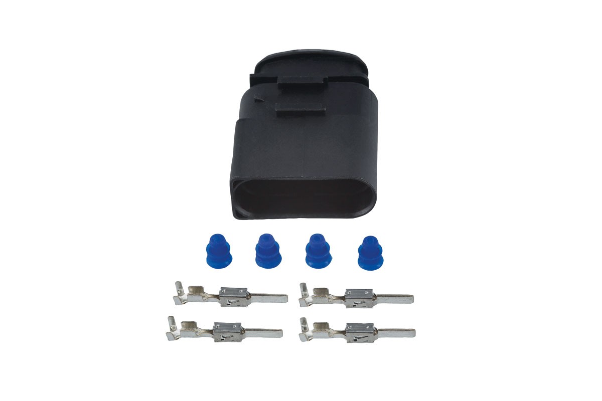 Connect VW Electrical Male Connector 2.8mm 4 Pin Kit 45pc 37382