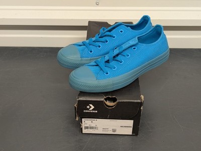 Converse Chuck Taylor All Star Low Spray Paint Blue Size 4 Men's/6 Women's 