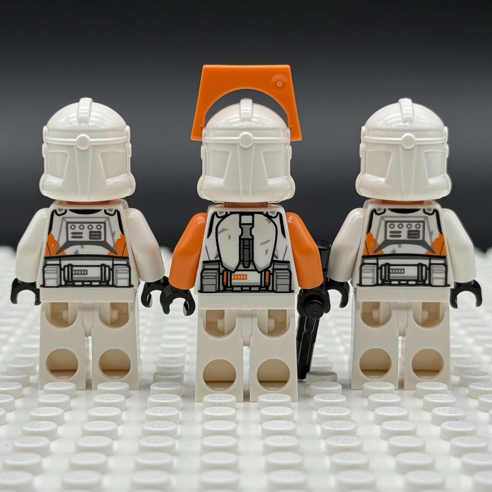 LEGO Star Wars Commander Cody Phase 2 Minifigure & 212th Clone Troopers ...