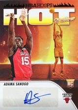 2023-24 Panini NBA Hoops - Hot Signatures Rookies Adama Sanogo #HSR-AS (AU, RC)
