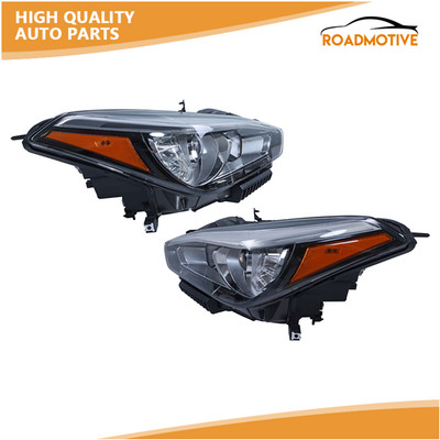 Right+Left Headlight Lamp For 2015 2016 2017 2018 2019 Infiniti Q70 Non AFS