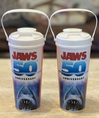 NEW Universal Studios JAWS 50th Anniversary 2025 Freestyle Cup Souvenir 4th July