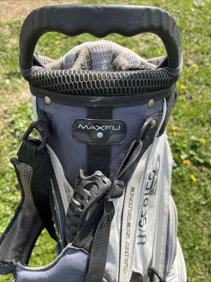 Bolsa de golf MAXFLI Honors bolsa de carro con capucha de lluvia original 14 divisores Foto 4 de 4