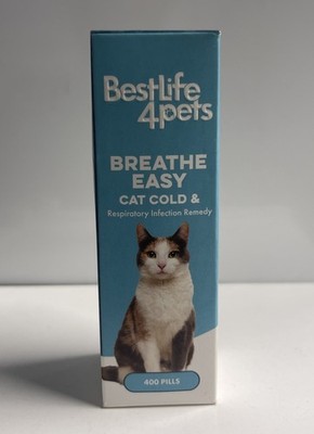 Cat Cold & Respiratory Infection Remedy, Breathe Easy Upper Respiratory Treat...