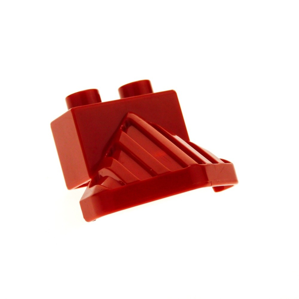 1x LEGO Duplo Train Attachment Red Front Cow Catcher for Steam Locomotive 4550